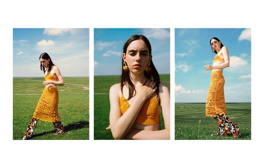 Analog Fashion Editorial with stunning Natalie from Girls Club