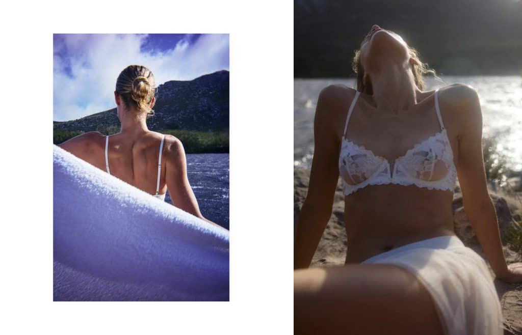 Fashion Portrait at the Lake – Editorial Shooting Immo Fuchs Berlin